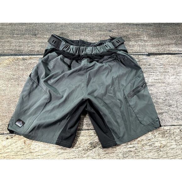 Zoic Ether Cycling Cargo Shorts With Essential Liner Grey Mens Size Large - Picture 7 of 9